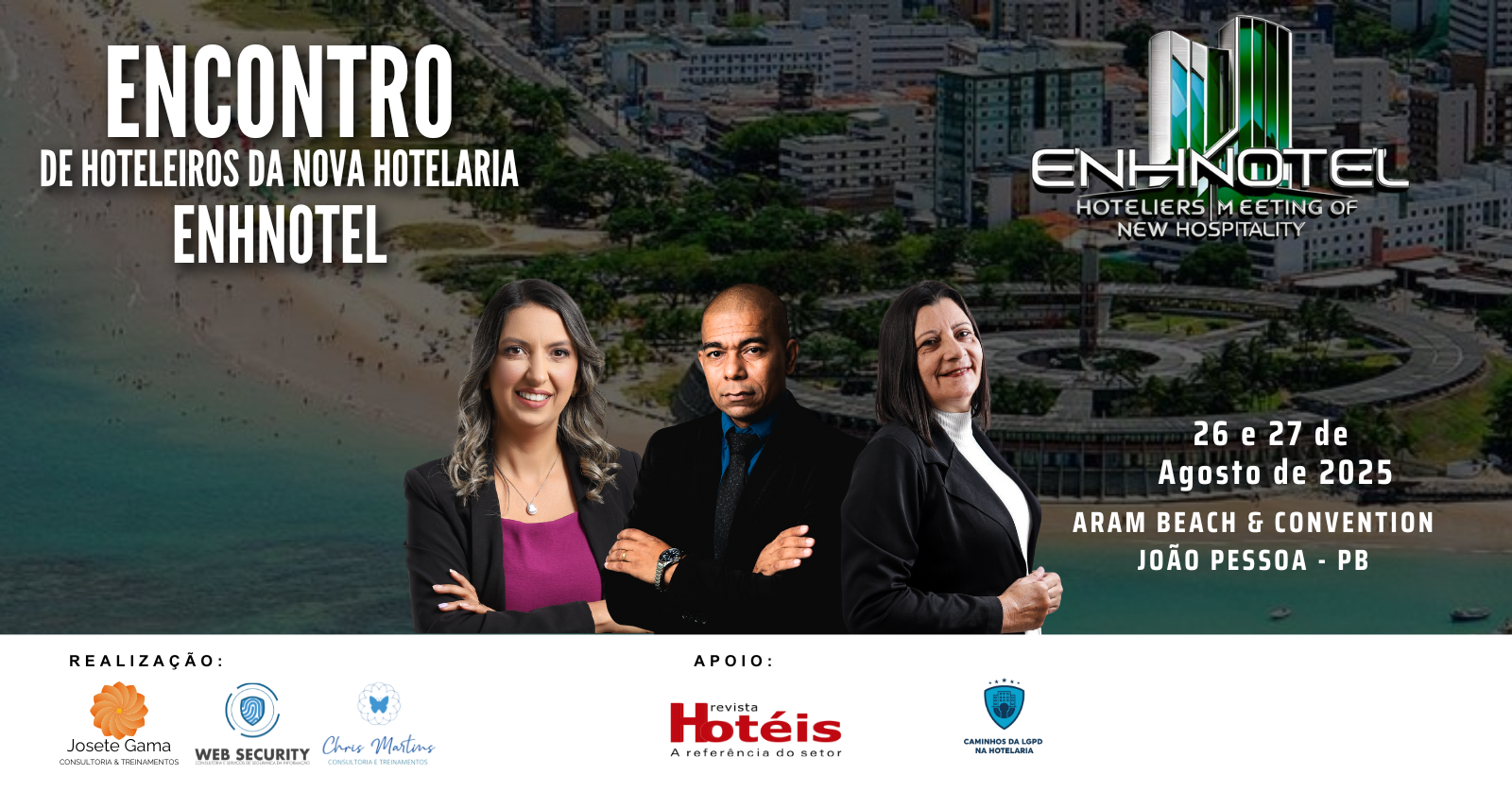 ENCONTRO DE HOTELEIROS DA NOVA HOTELARIA - ENHNOTEL 2025