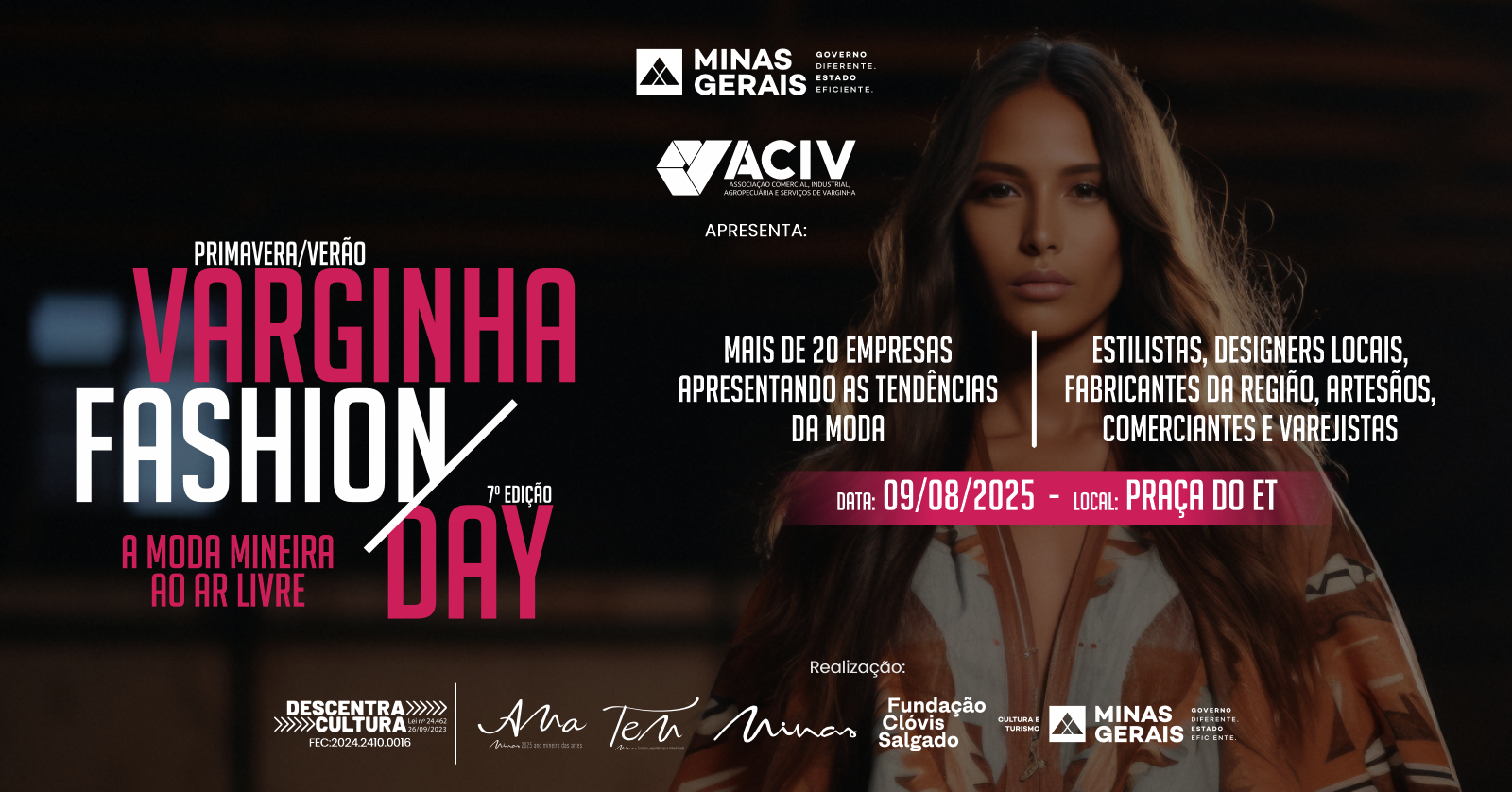 7ª Edição Varginha Fashion Day: A Moda Mineira ao Ar Livre