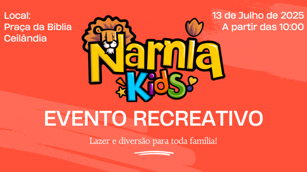 Imagem do evento Evento Recreativo - Narnia Kids
