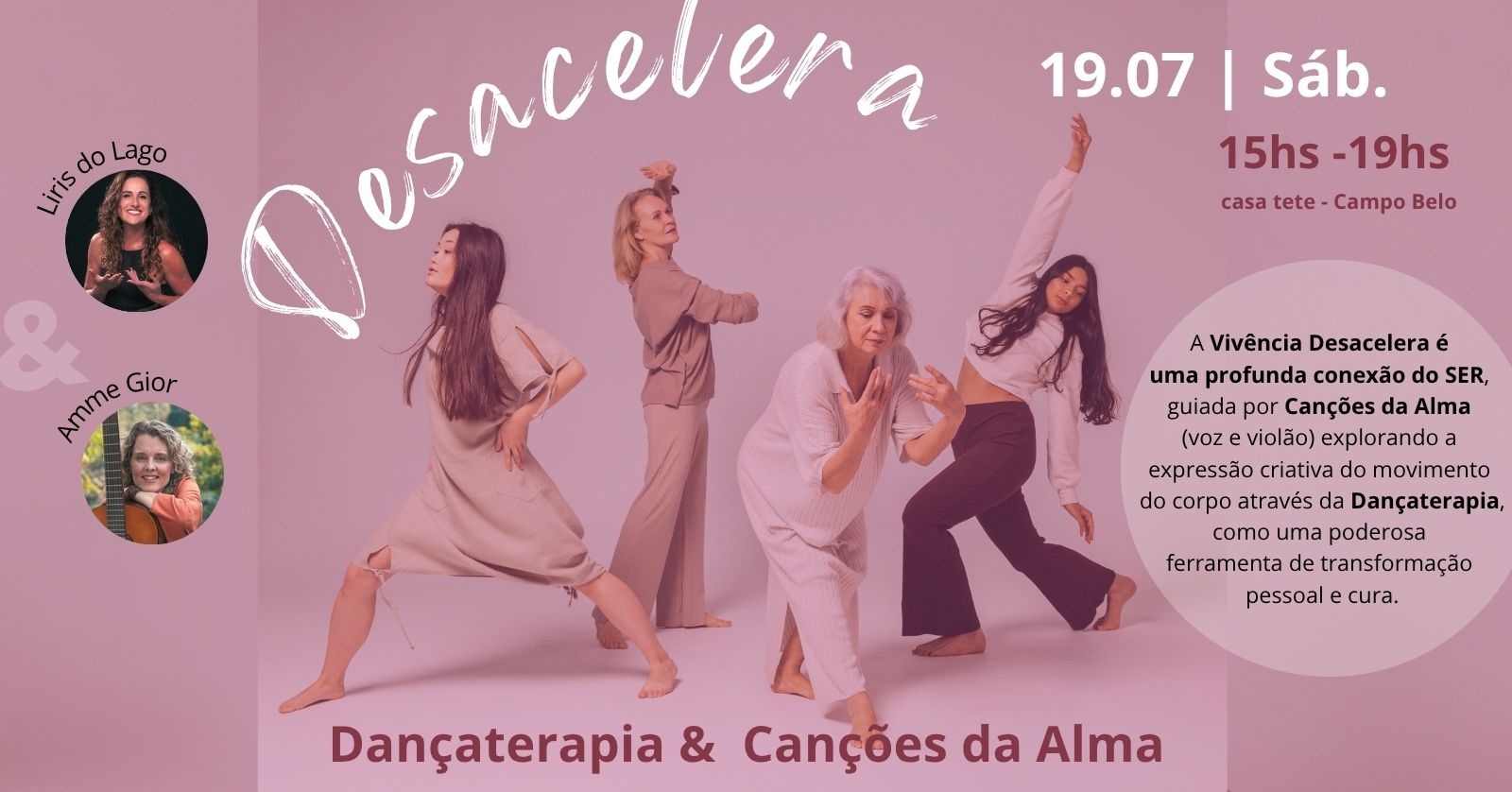 DESACELERA | Movimento, expressão & Healing Music