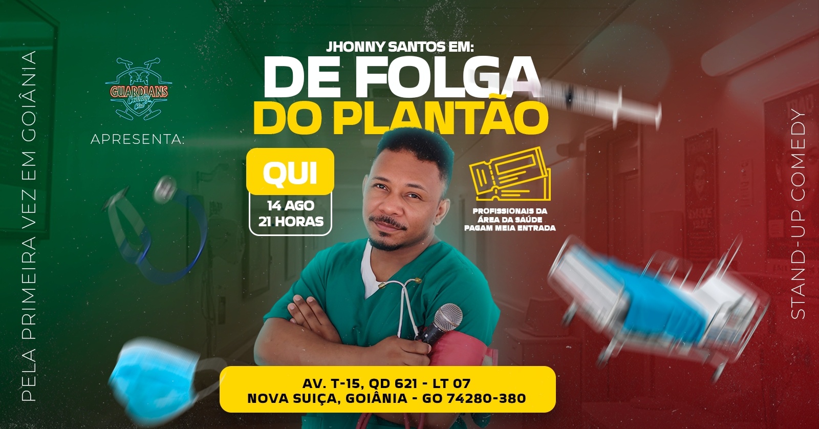 Jhonny Santos em De Folga do Plantão