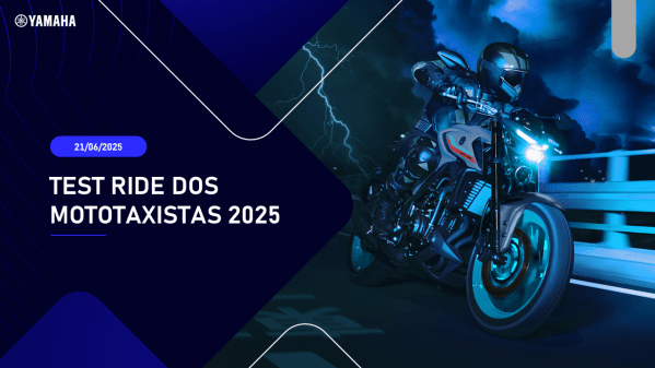 Banner TEST RIDE PARA OS MOTOTAXISTAS