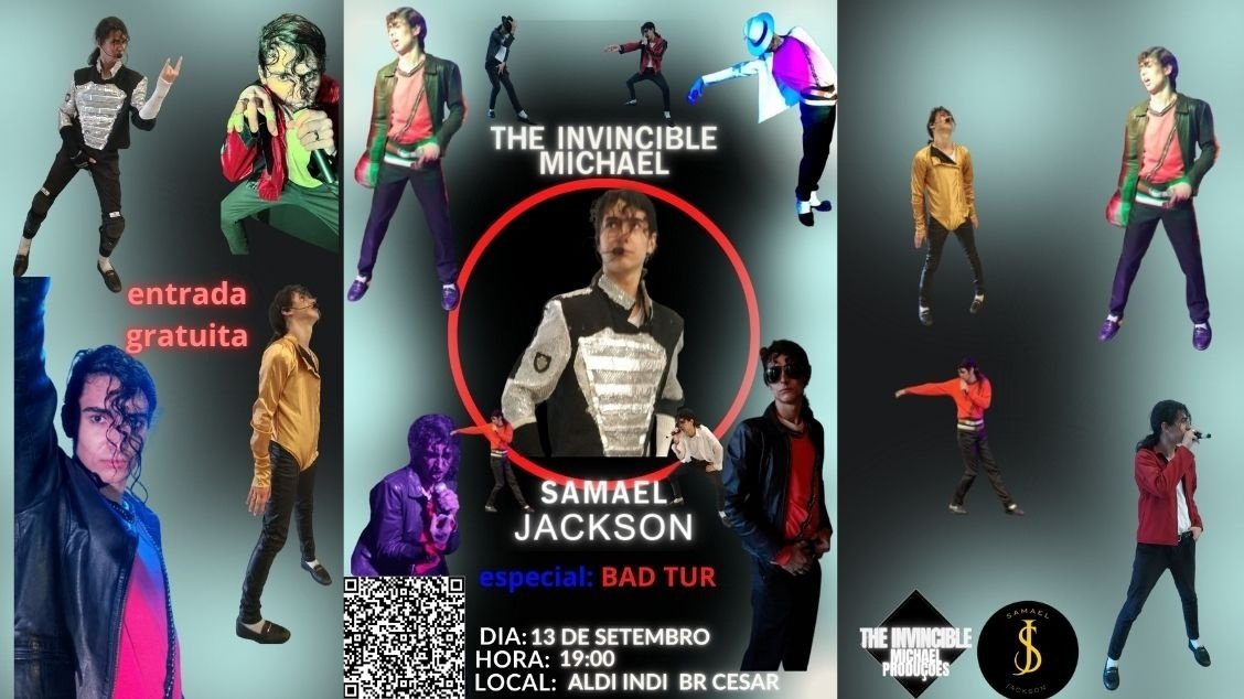 The ivincible Michael especial BAD em Taquara - Sympla