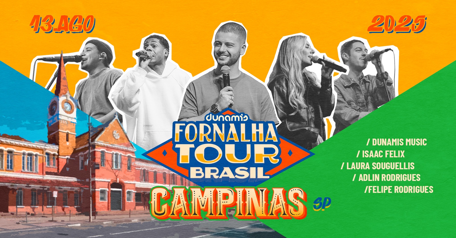 Fornalha Tour 2025 - Campinas