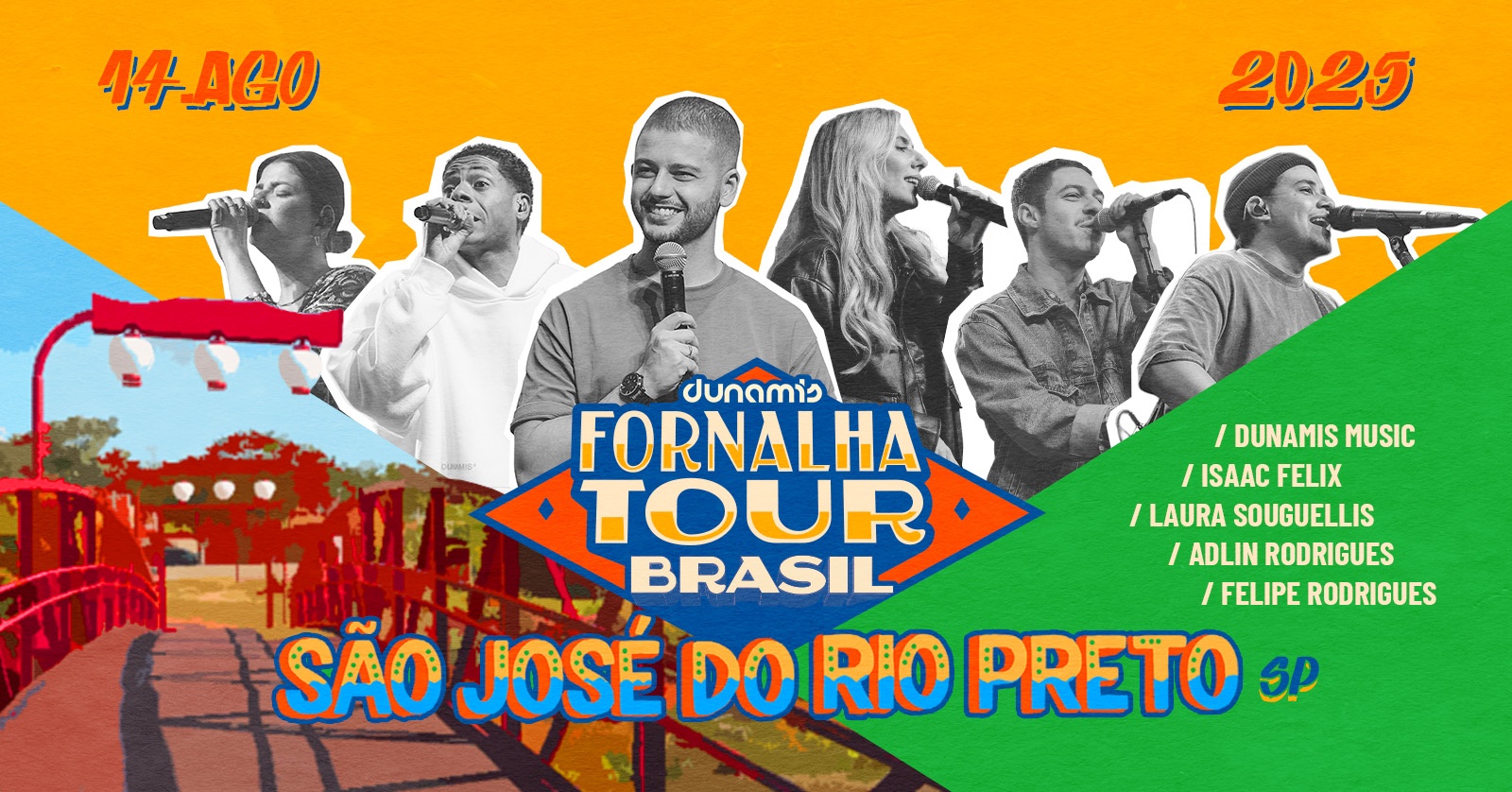 Fornalha Tour 2025 - São José do Rio Preto