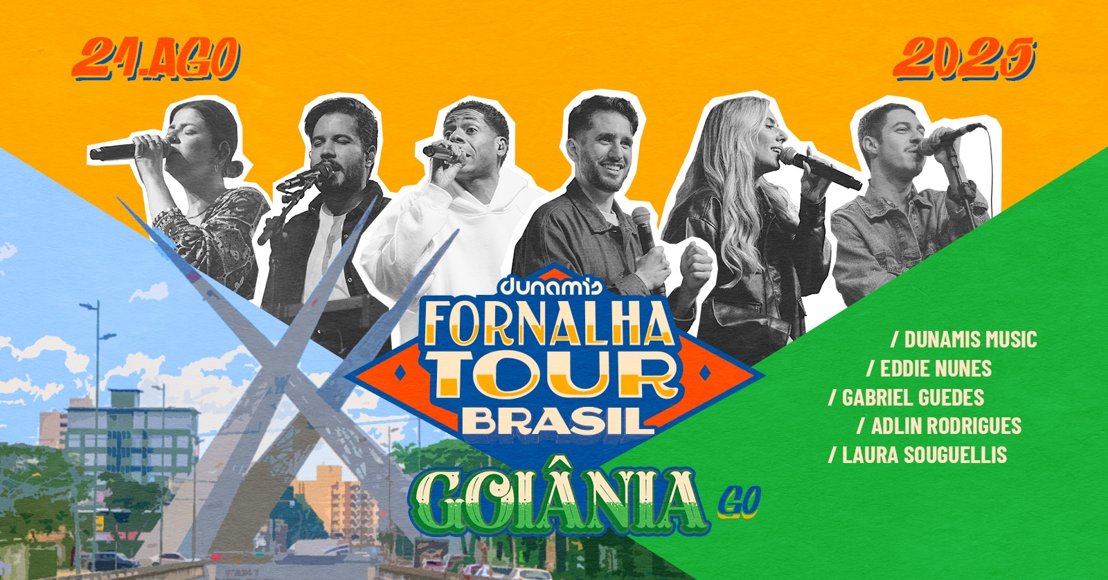 Fornalha Tour 2025 - Goiânia