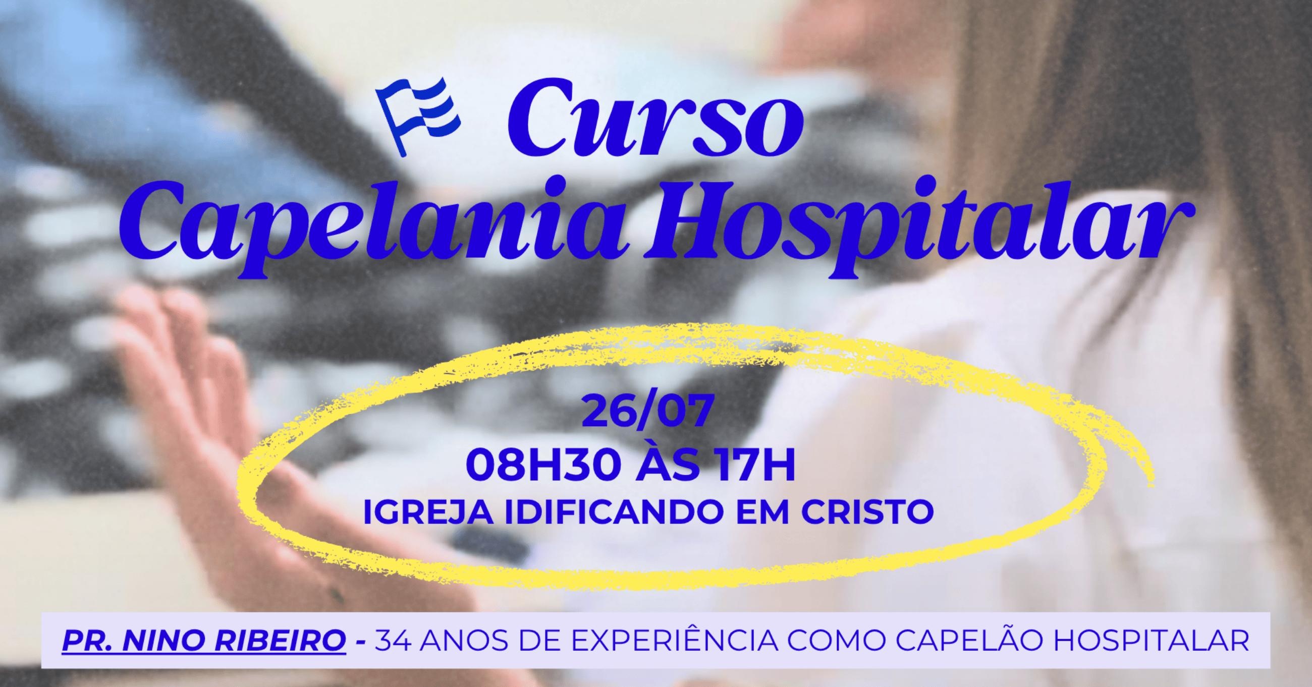 CURSO DE CAPELANIA HOSPITALAR - IDE