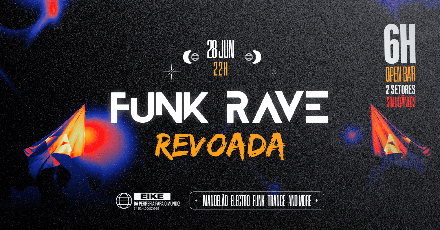 Revonda Raper FUNK; RAVE&REVOADA - NO SUBMUNDO! em Salvador - Sympla