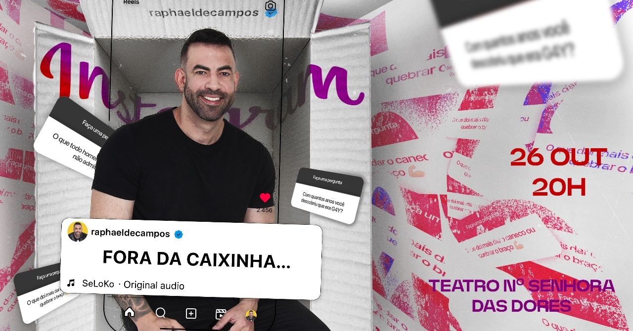 Raphael de Campos em Fora Da Caixinha -  Belo Horizonte 