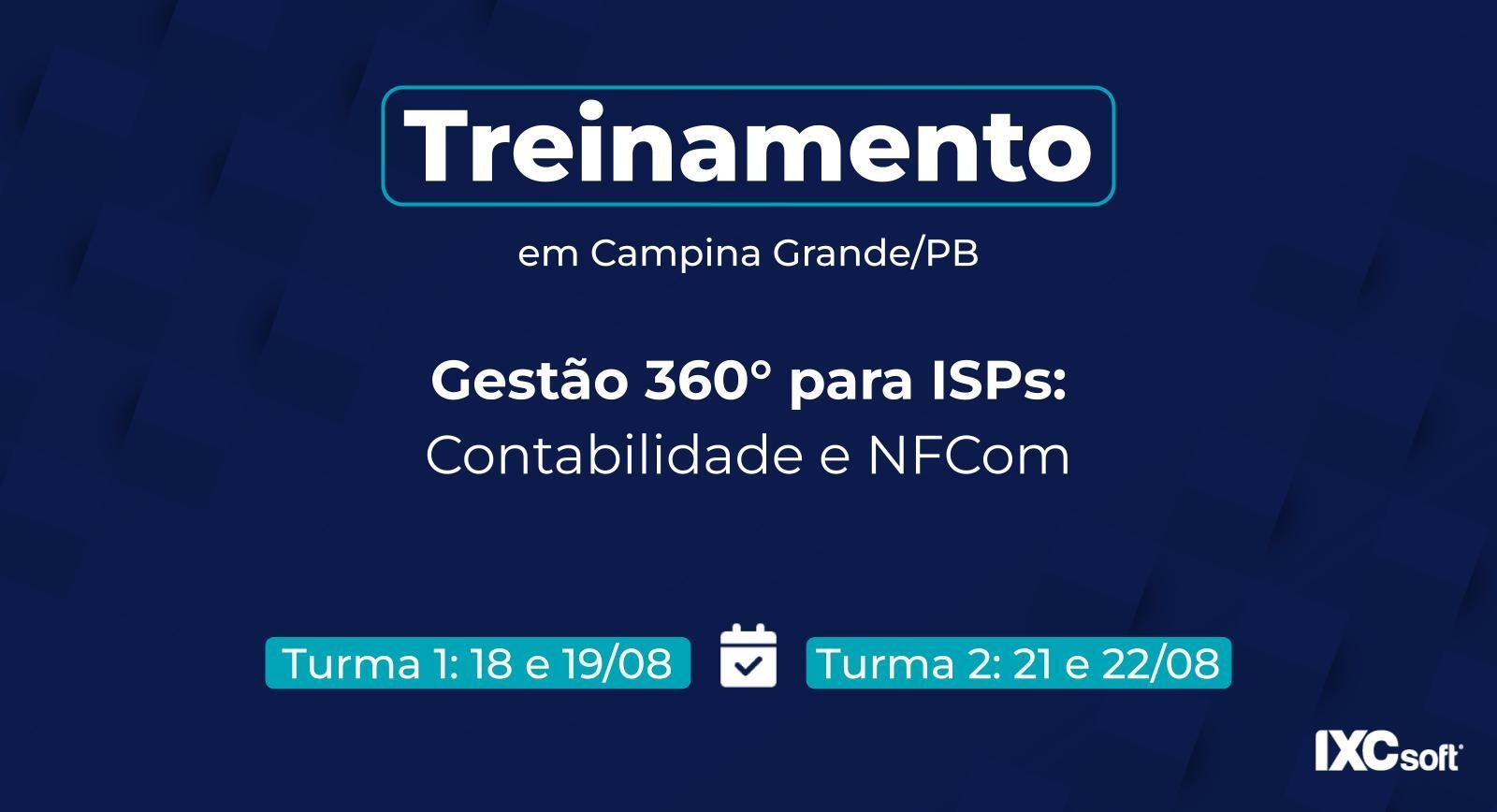 Treinamento de Gestão 360° para ISPs: Contabilidade e NFcom