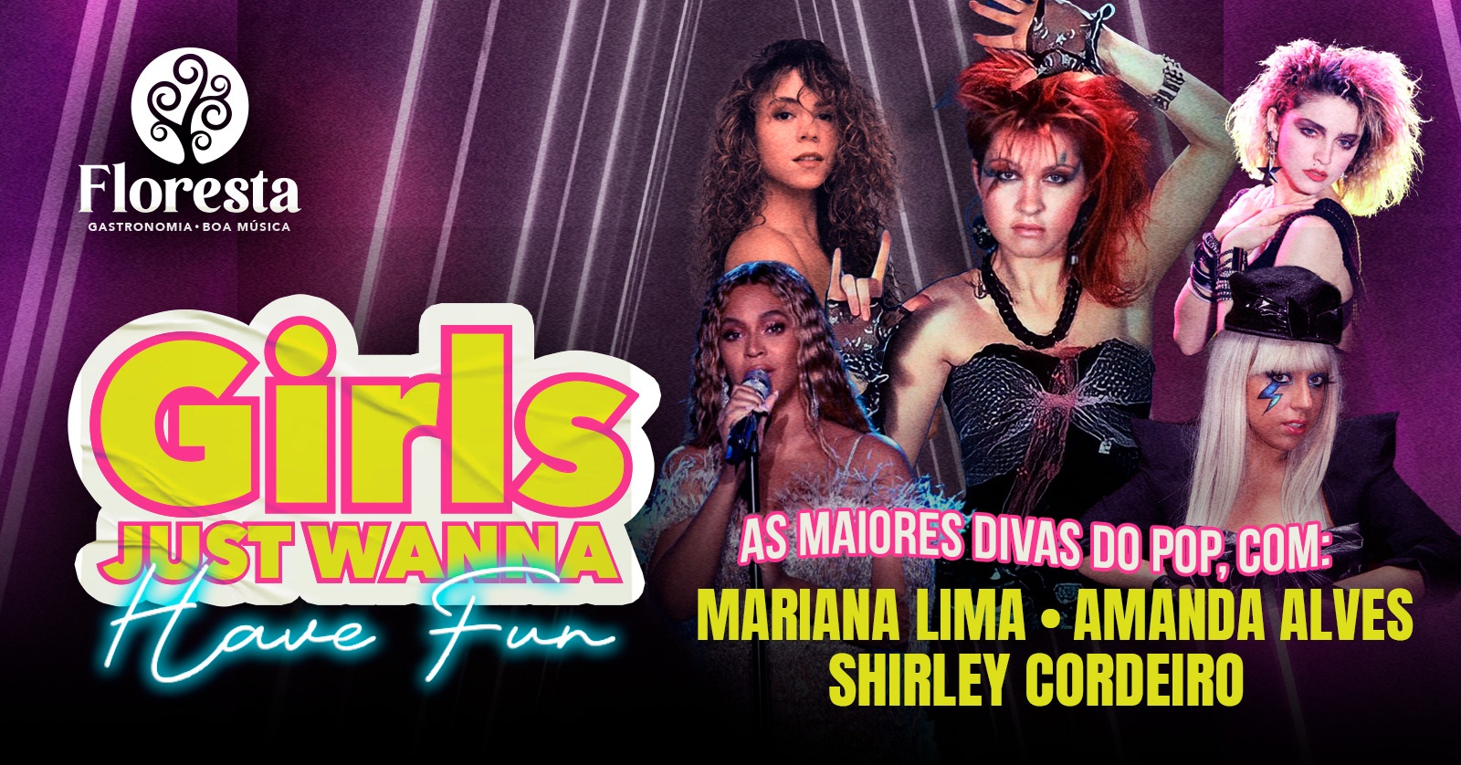 GIRLS JUST WANNA HAVE FUN - Divas do Pop!