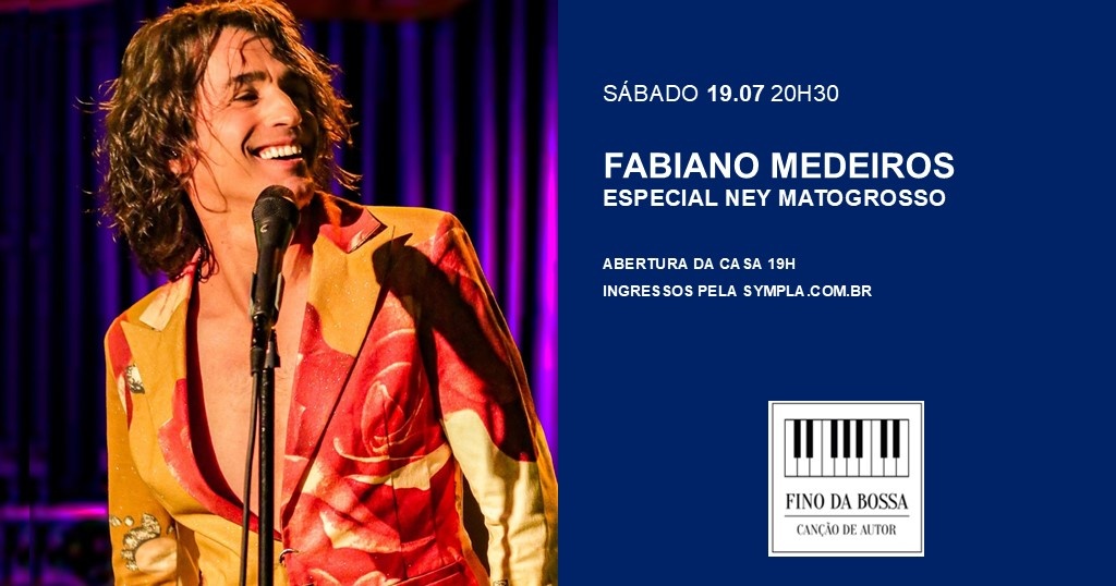 Fabiano Medeiros no Fino da Bossa 