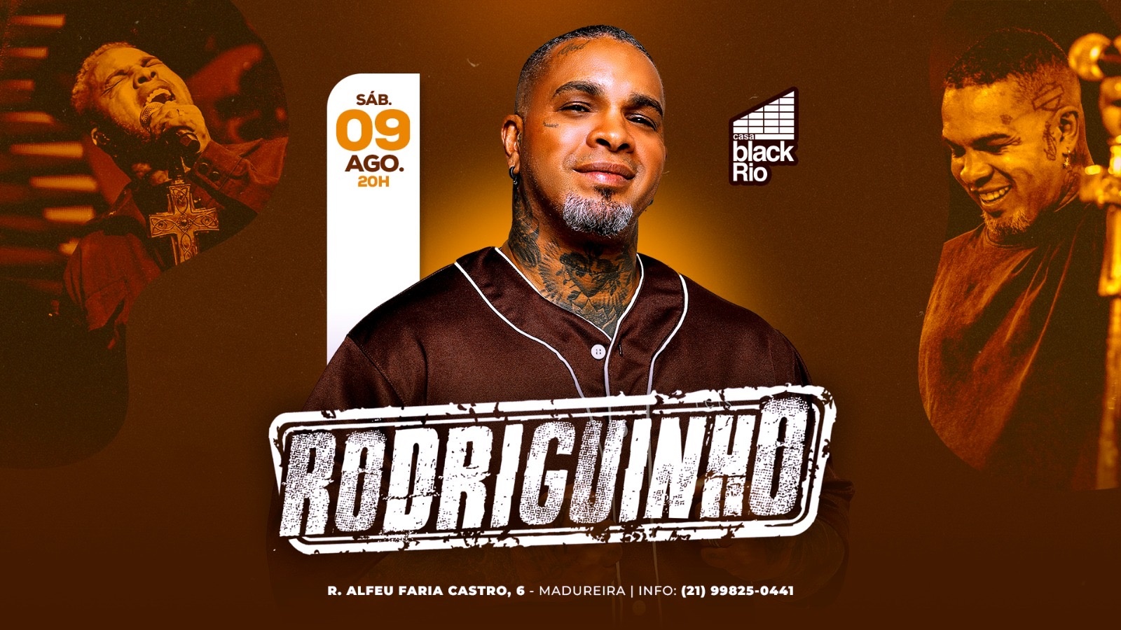 PAGODE DO RODRIGUINHO  + DJS  CHARME , HIP HOP, AFROBEAT E  FUNK 