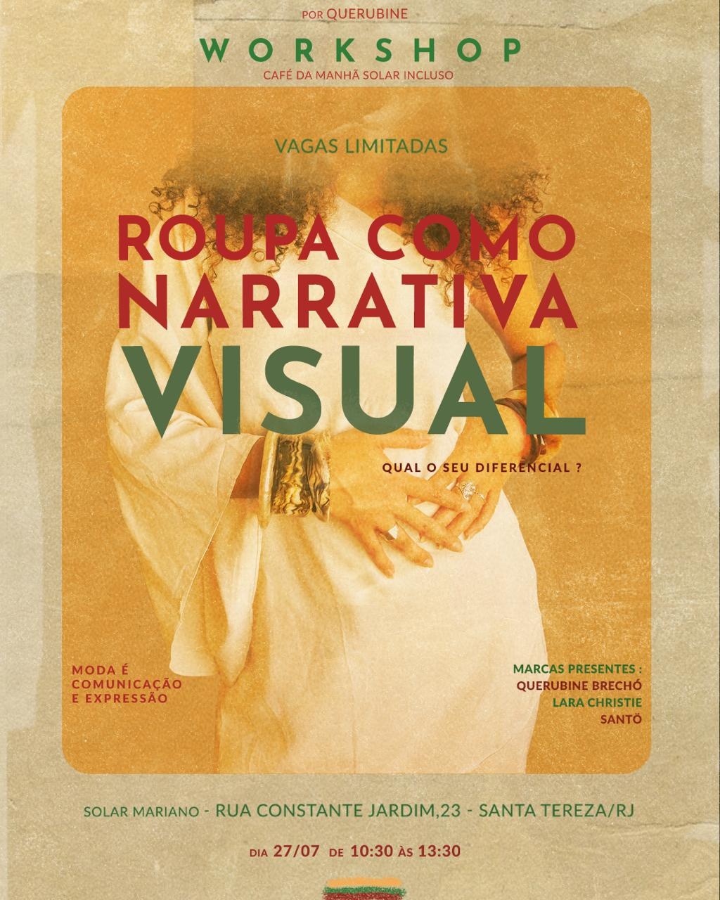 WORSHOP: ROUPA COMO NARRATIVA VISUAL