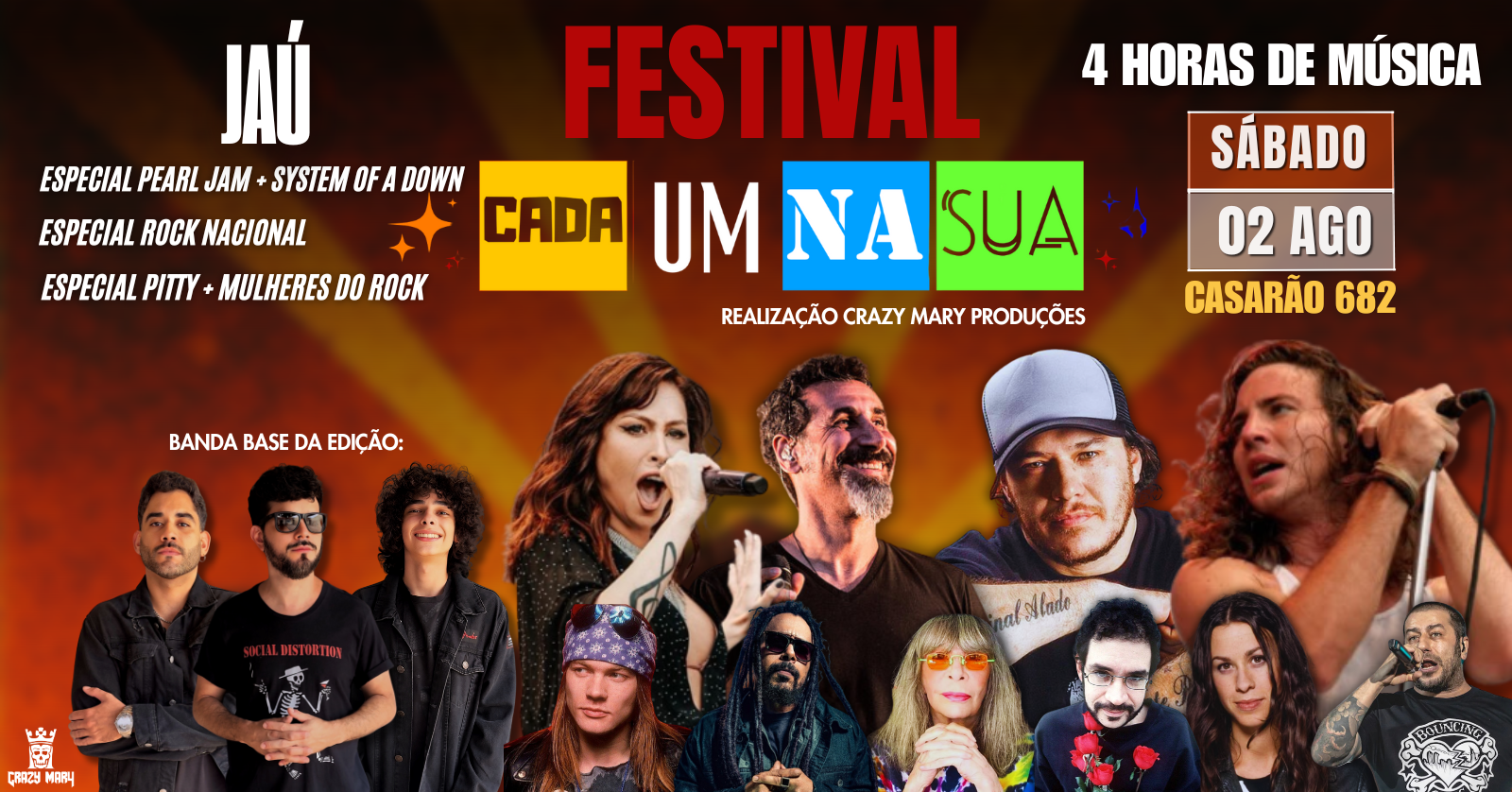 Festival Cada Um Na Sua - 4ª edição | Jaú/SP