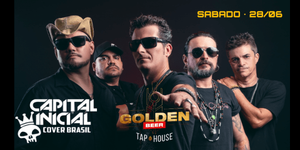 Banner CAPITAL INICIAL COVER BRASIL - GOLDEN BEER - BOTUCATU- SP