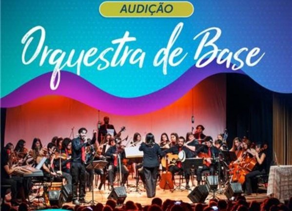 Banner Audição Orquestra de Base Colégio Santo Agostinho BH - 2025 - 1º Semestre