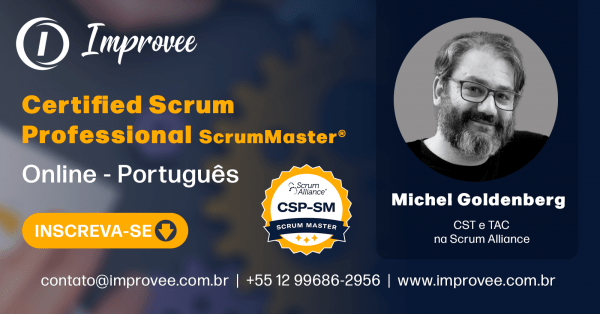 Imagem do evento Certified Scrum Professional ScrumMastrer - CSPSM102 | março/2026