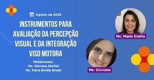 Imagem do evento Instrumentos para avaliação da percepção visual e da integração viso motora