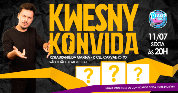 Imagem do evento KWESNY CONVIDA NO RESTAURANTE  DA MARINA