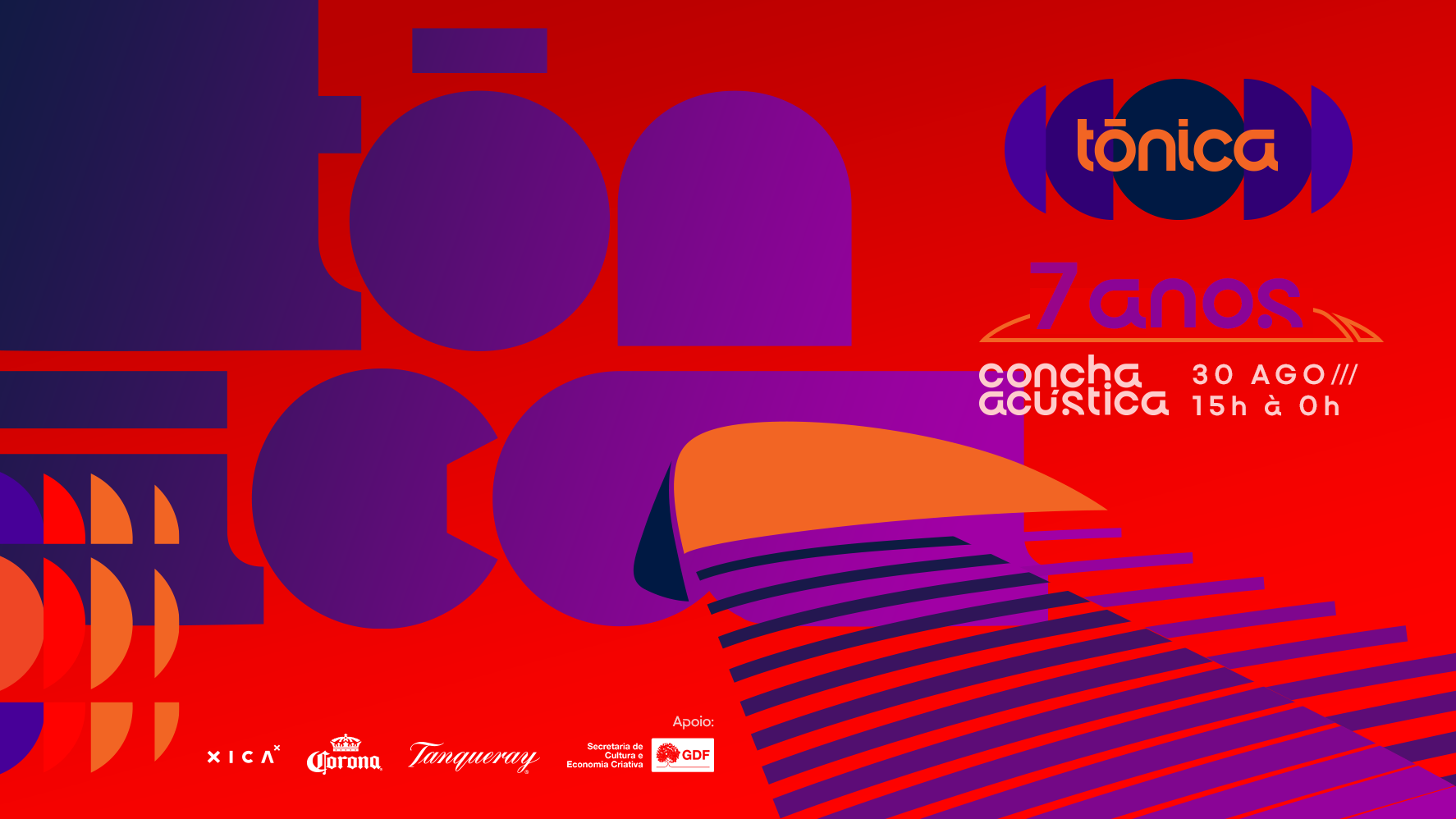 Tônica 7 Anos | Concha Acústica