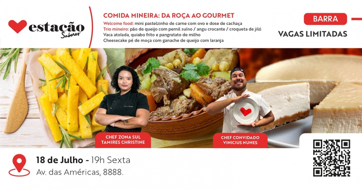 Comida mineira: da roça ao gourmet. em Rio de Janeiro - Sympla