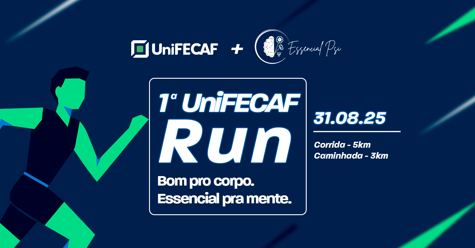 UniFECAF Run - 1º Edição Corrida 5km e Caminhada 3km