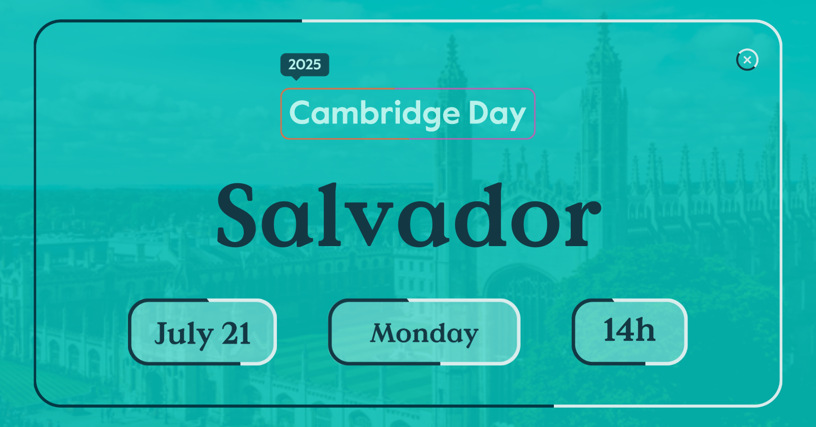Cambridge Day 2025 | Salvador