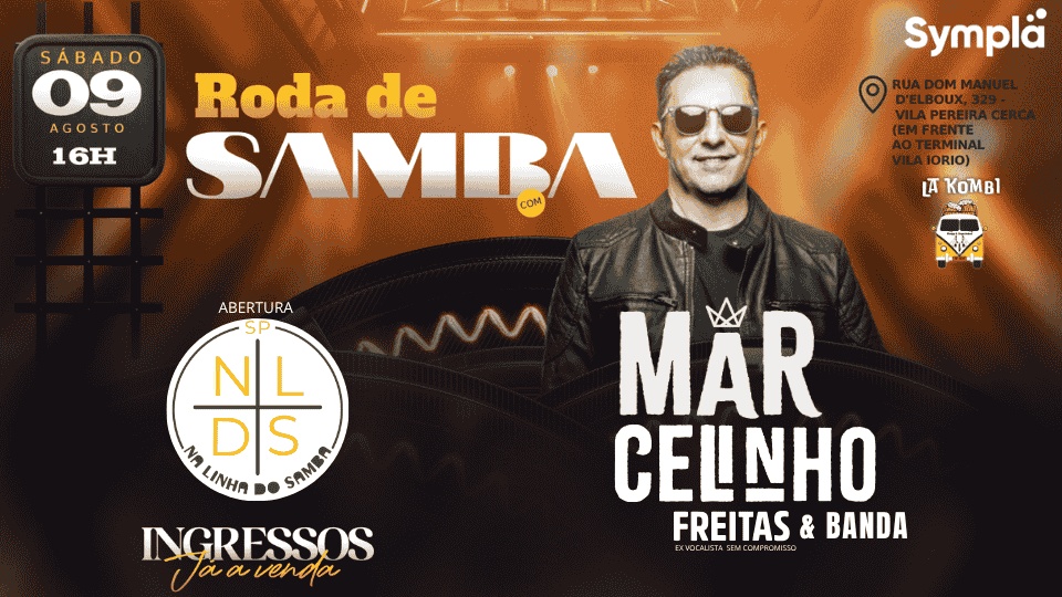 RODA DE SAMBA NA LA KOMBI COM MARCELINHO FREITAS