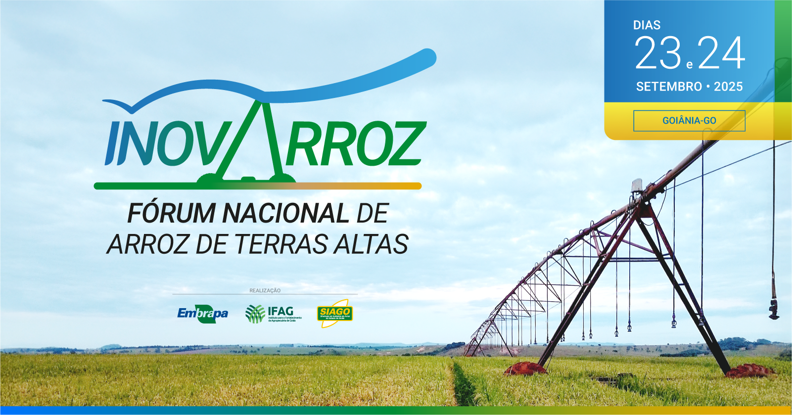 InovArroz - Fórum Nacional de Arroz de Terras altas