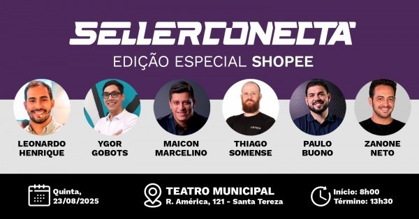 Imagem do evento Seller Conecta Especial Shopee