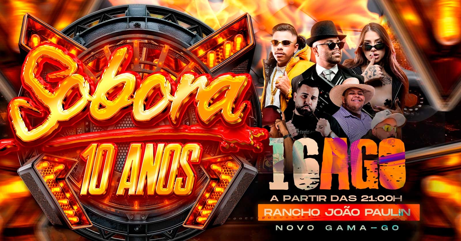 SOBORA 10 ANOS - A FESTA