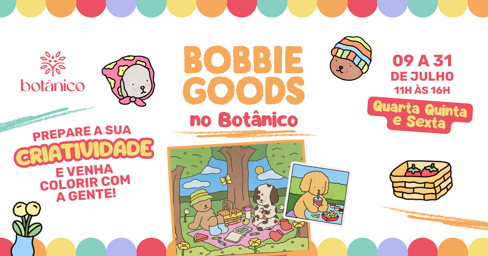 BOOBIE GOODS NO BOTÂNICO