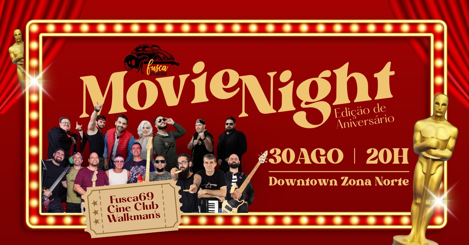 A FUSCA CONVIDA : MOVIE NIGHT