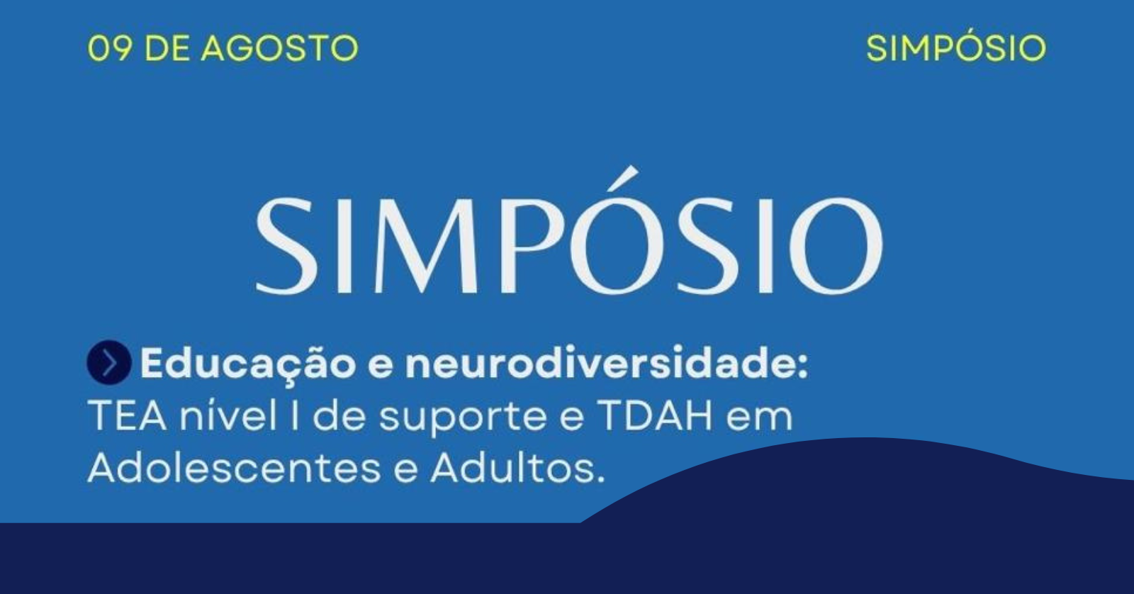Educação e Neurodiversidade: TEA nível I de suporte e TDAH em adolescentes e adultos.