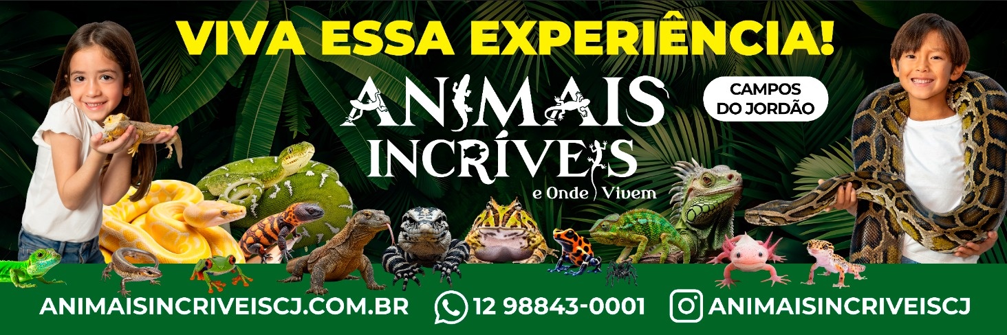 Ingresso animais incríveis (Promoção meia entrada para todos)