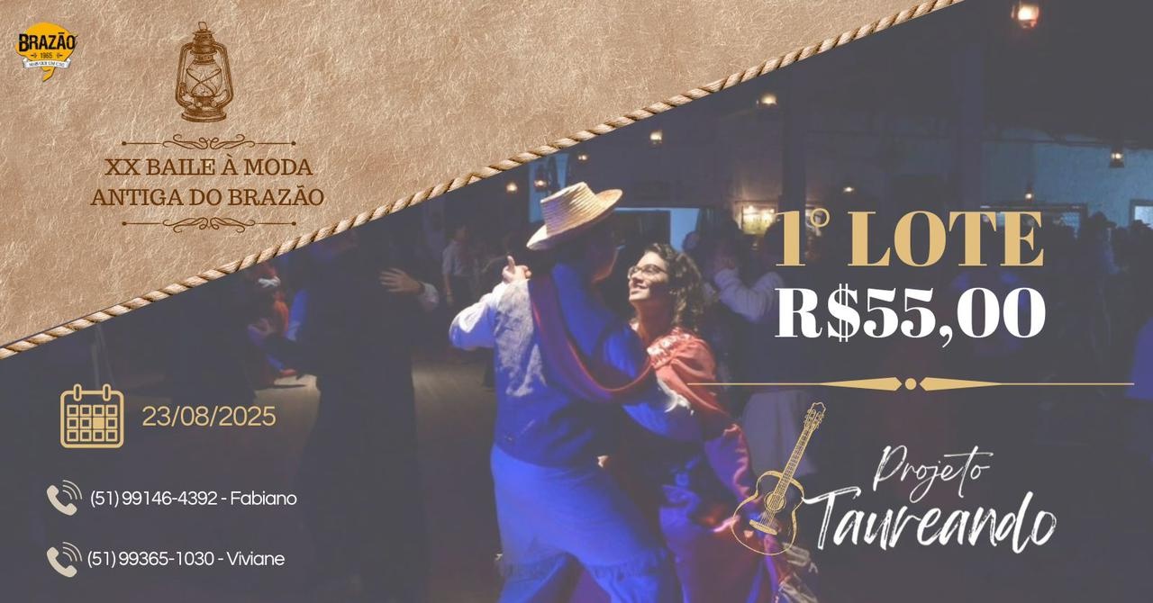 BAILE À MODA ANTIGA | CTG Brazão do Rio Grande