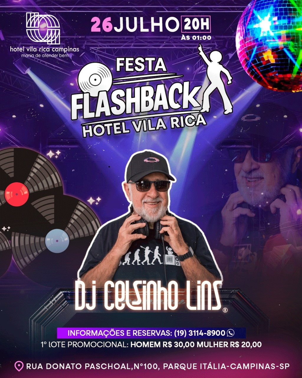 Flashback Hotel Vila Rica Campinas
