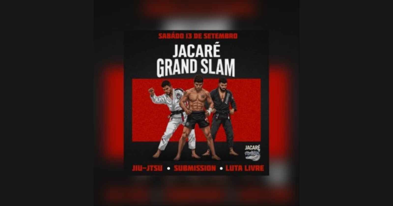 Jacaré grand slam 2.0 Dia 13 * JIU-JITSU, SUBMISSION, LUTA LIVRE*