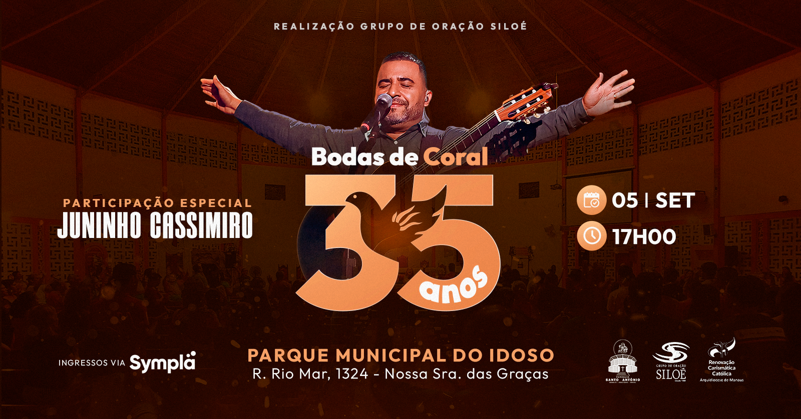 Aniversário de 35 anos do Grupo de Oração Siloé- BODAS DE CORAL