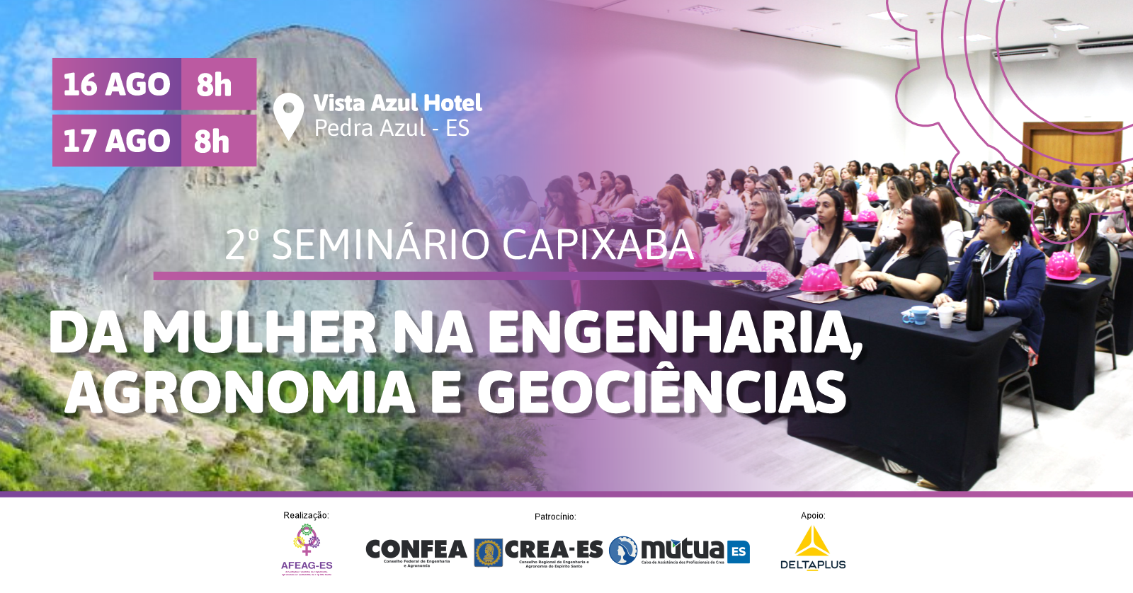 2º Seminário Capixaba da Mulher na Engenharia, Agronomia e Geociências