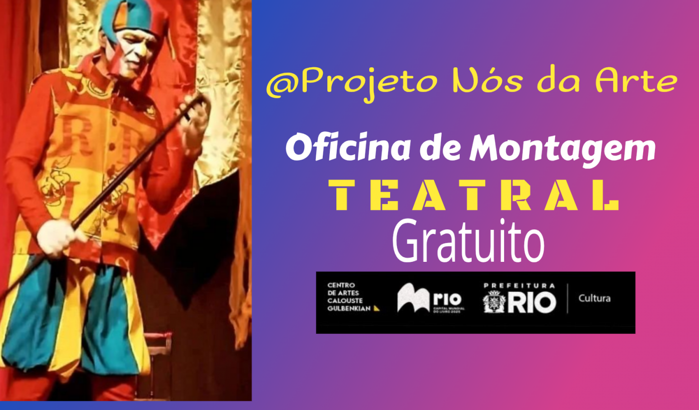 Oficina de Montagem Teatral em Rio de Janeiro - Sympla