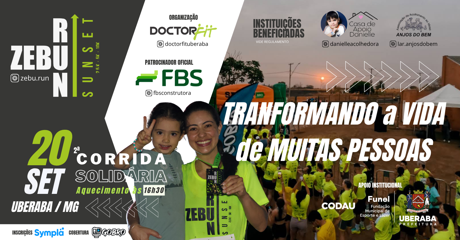 ZEBU RUN Sunset 2025 | Corrida Solidária