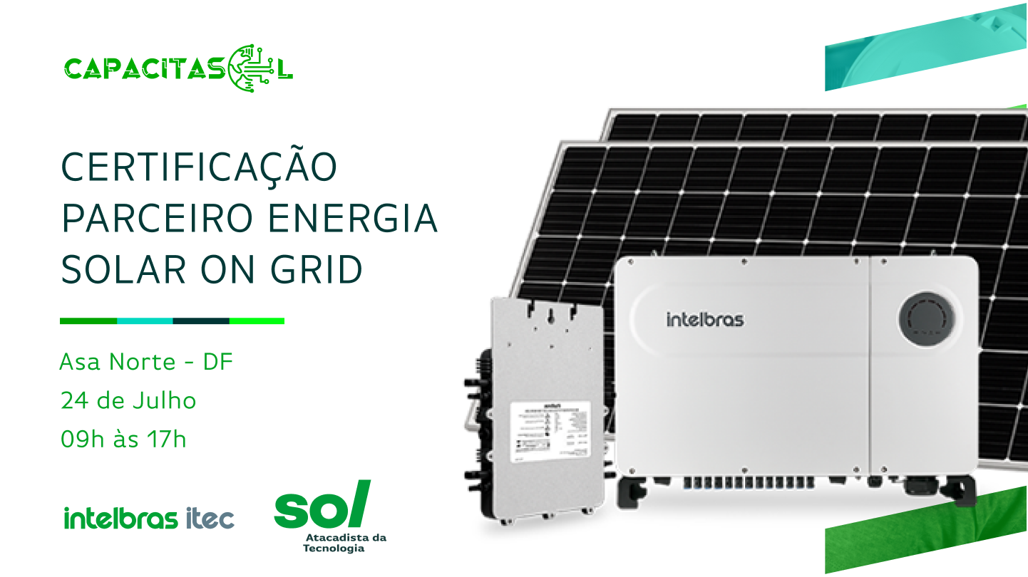 Certificação Parceiro Energia Solar On Grid  - Asa Norte