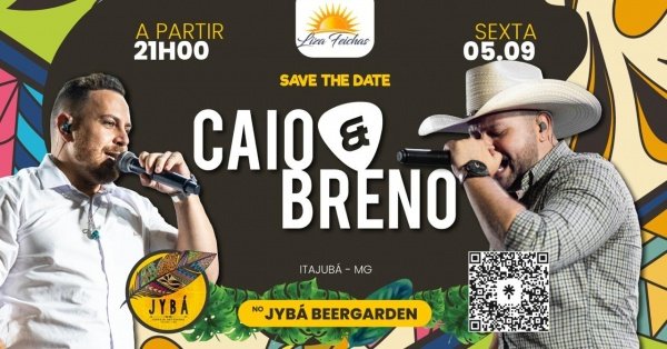 Imagem do evento Caio & Breno no Jybá Beergarden