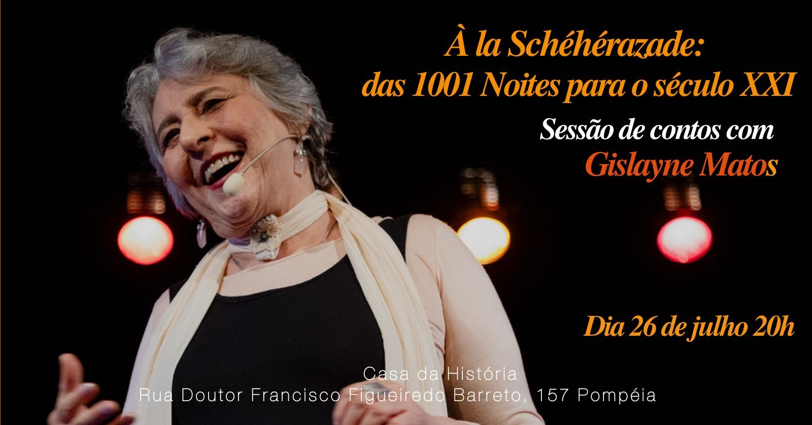 À la Schéhérazade: das 1001 Noites para o século XXI com Gislayne Matos