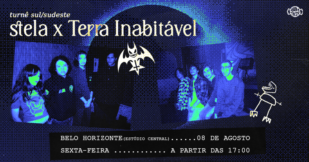 STELA x TERRA INABITÁVEL em BELO HORIZONTE - 08/08