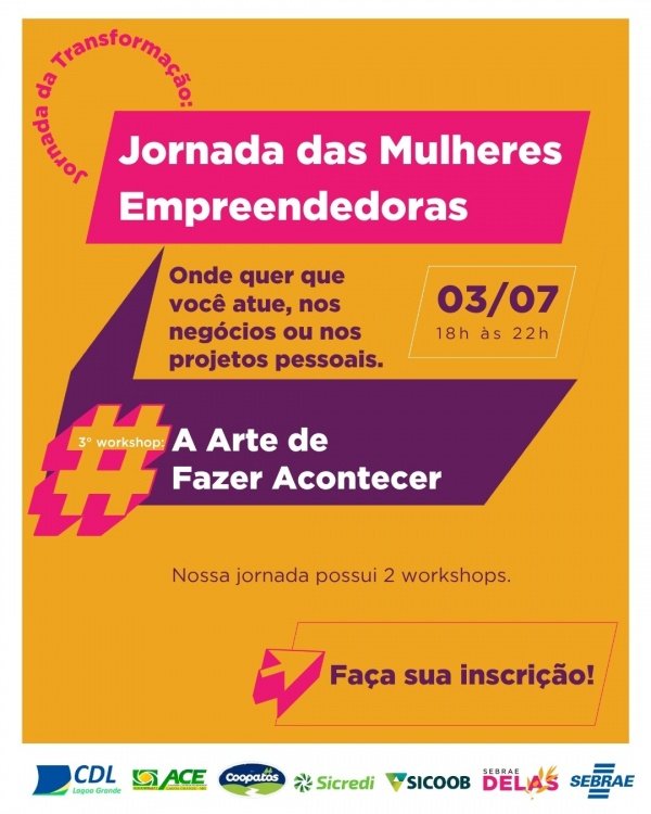 Imagem do evento Jornada das Mulheres Empreendedoras