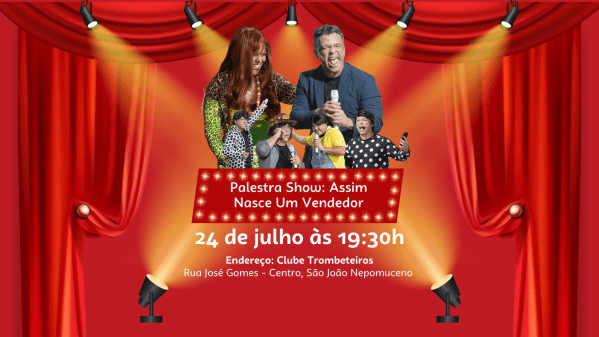 Imagem do evento Palestra Show: Assim Nasce um Vendedor