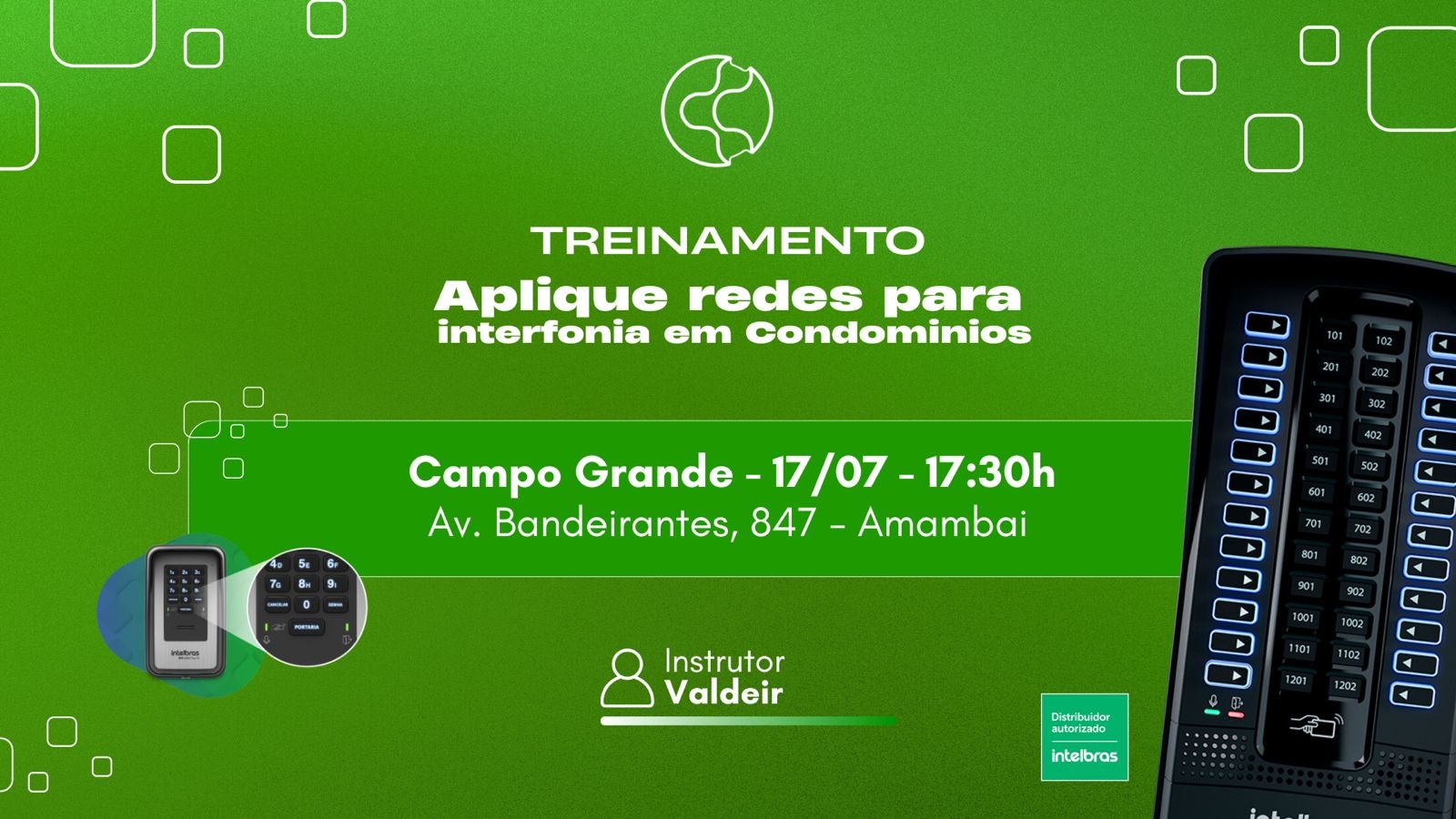 APLIQUE RESES PARA INTERFONIA EM CONDOMÍNIOS